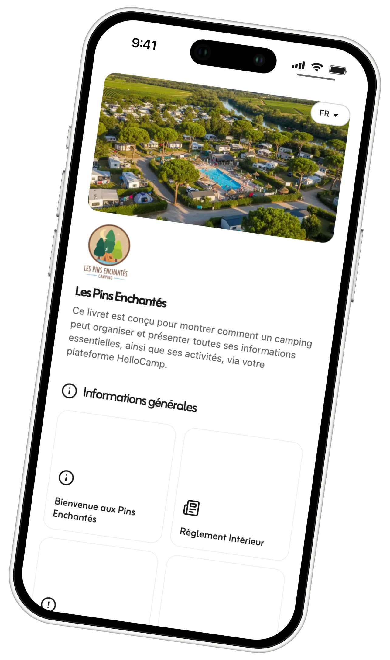 HelloCamp, le livret d'accueil digital pour les campings